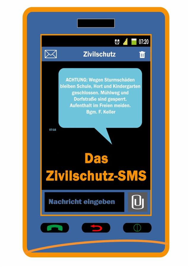 Zivilschutz-SMS